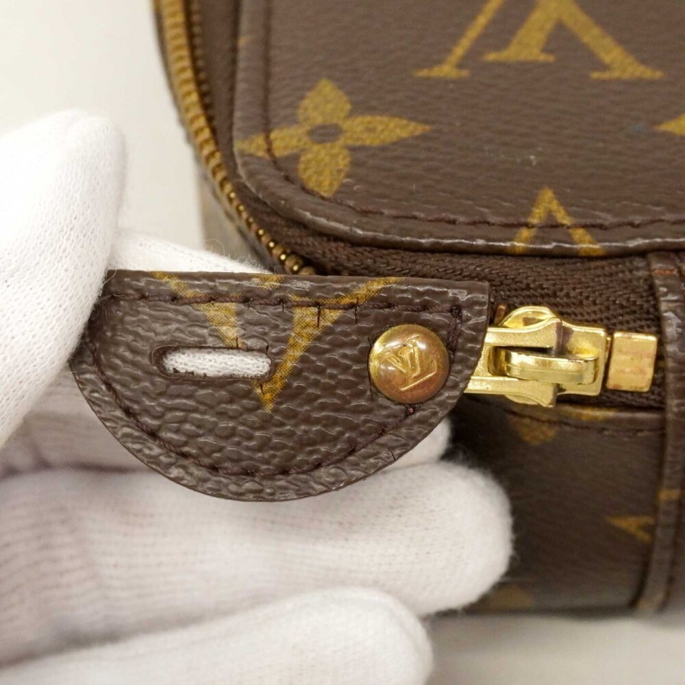 LOUIS VUITTON Brown Monogram Pochette Pouch - Picture 6 of 10
